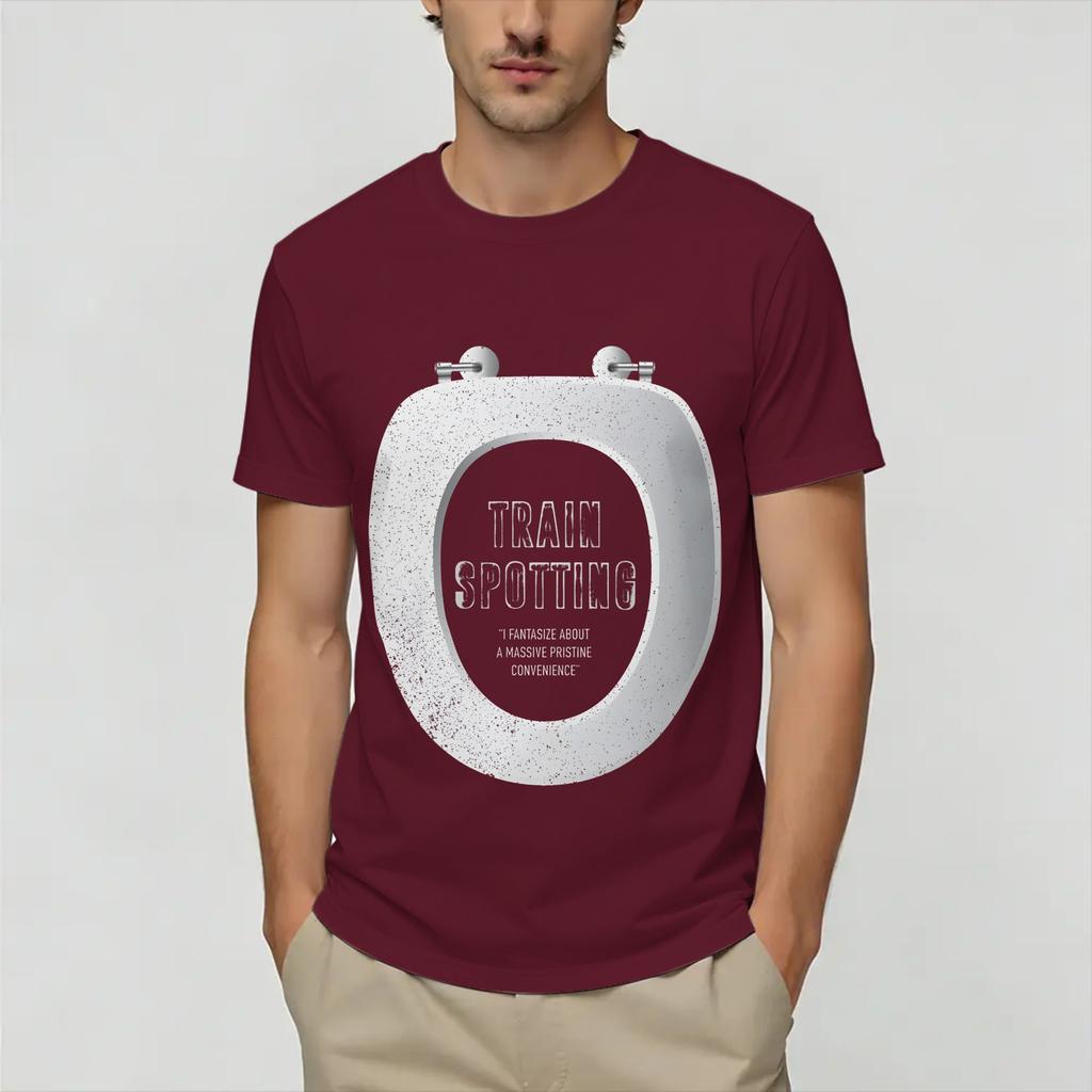 Streetwear Tshirt Summer Trainspotting Movie Popular Tshirts Pure Cotton Tee Unisex Y2k Classic Printed Short Sleeve Tees
