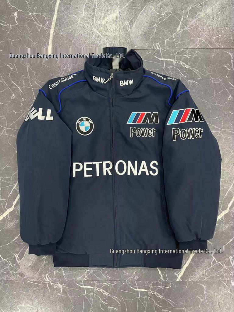 F1 Verseny Motoros Dzseki: Teljesen Hímzett, Hétköznapi Hosszú Ujjú, Téli Pamut
