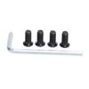 4Pcs Handlebar Front Fork Tube Screws with Hex Wrench Tool Kit for Xiaomi Series Electric Scooter