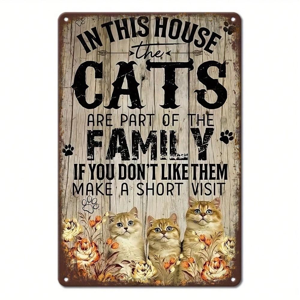 Retro Metal Paintings, Furniture, Living Room Decoration 20x30cm