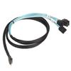 Cable SFF‑8654‑4   7 Pin Array Disk       PVC Computer Accessories