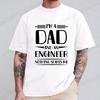 Vertrau mir ich bin ein Ingenieur Design T-Shirts für Männer Lustige Geek Buchstaben T-Shirts Programmierer Streetwear Lässig Kurzarm O-Ausschnitt T-Shirt