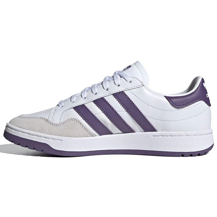 (WMNS) adidas originals Team Court Purple White Gray Women s EF6069 EU 38⅔