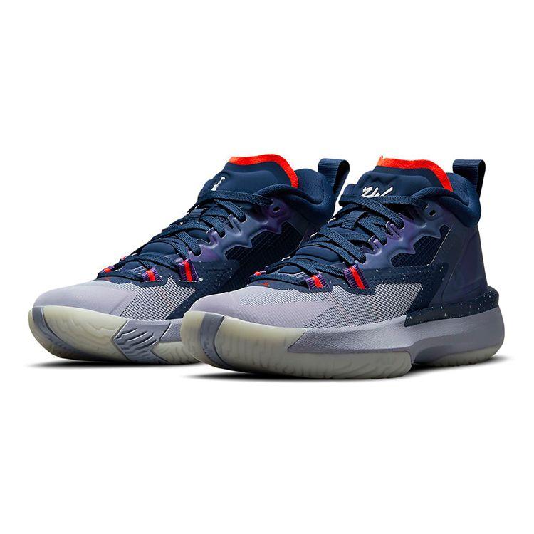 Air Jordan Zion 1 GS ZNA Kids Sneakers Blue Blue-Void Fierce-Purple DA3131-400