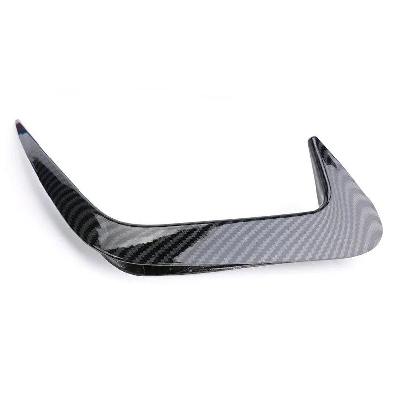 2Pcs Car Rear Exhaust Pipe Bar Diversion Air Blade Decorative Stickers Accessories For BMW 3 Series G20 318i 320i 330i -22
