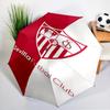 Sevilla Fc Crest Design Umbrella - Automatic Open/Close, Compact 8-Rib Lightweight Umbrella Essential for outdoorPicnic Accessory Fan Gifts