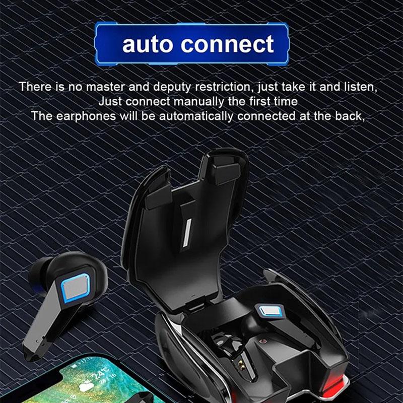 Gaming Drahtlose Ohrhörer Geringe Latenz Professioneller Gamer Bluetooth Kopfhörer Mit Mikrofon Stereo HiFi Headset