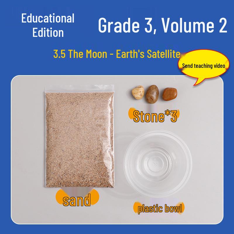 

Набор для научных экспериментов для третьего класса: Луна — спутник Земли