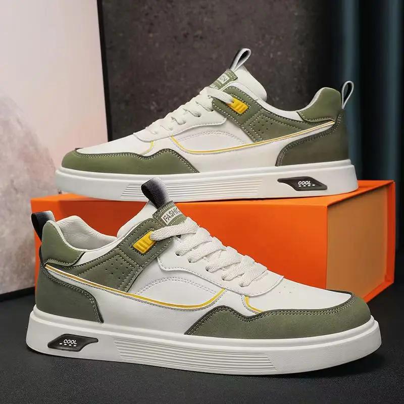 Mode Herren Vulkanisierter Schuh Sportlicher Flacher Freizeitschuh für Herren Canvas Atmungsaktiv Outdoor Mode Herren Vulkanisierter Schuh Komfort Weicher Sneaker