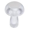 Desk Lamp Acrylic Rechargeable Cordless 3 Color Dimmable Touch Control Portable Mushroom Lamp for Be