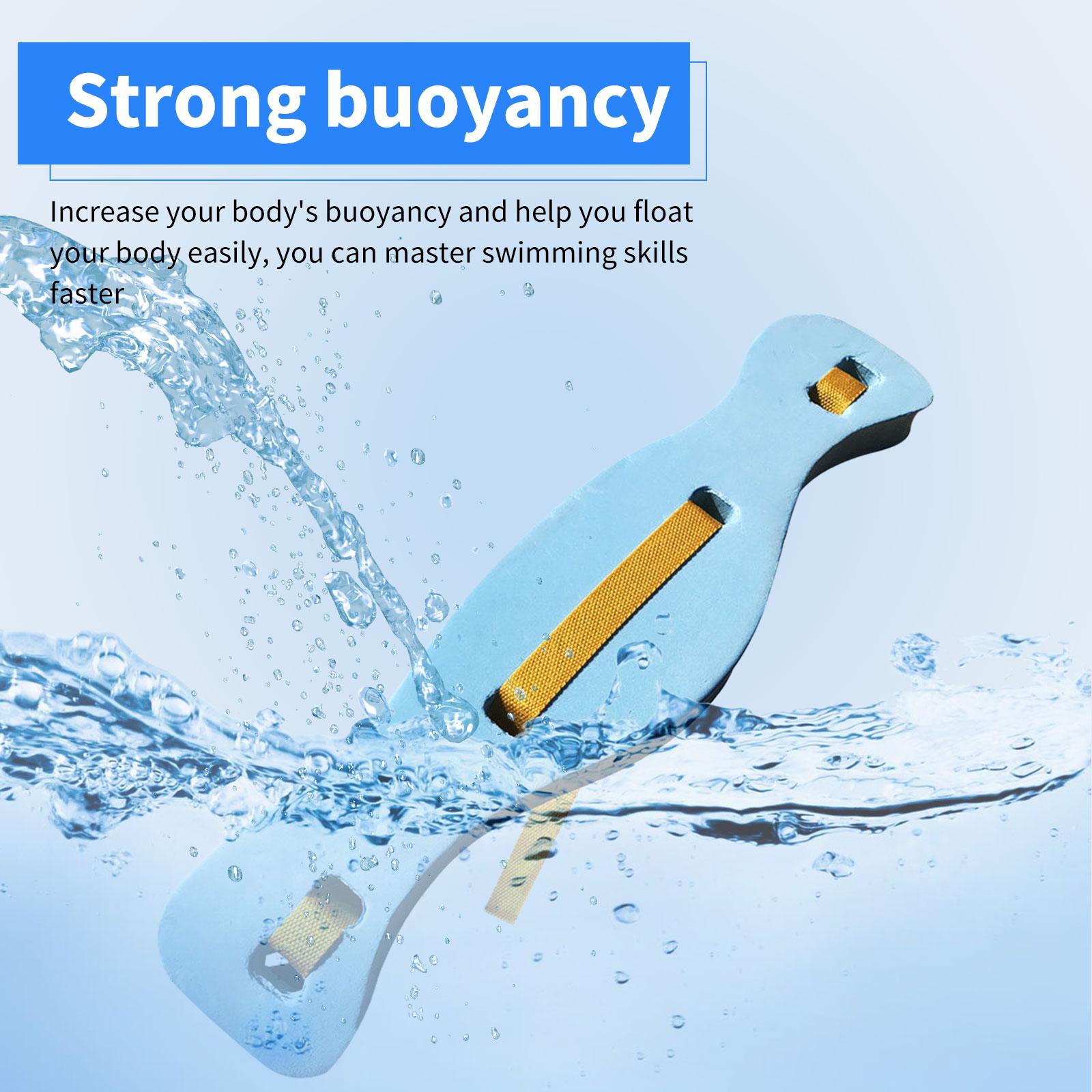 Waist Thicken Harden Swimming Board Floating Board with Adjustable Straps for Swimming Beginner Water Sports Enthusiasts China Mainland