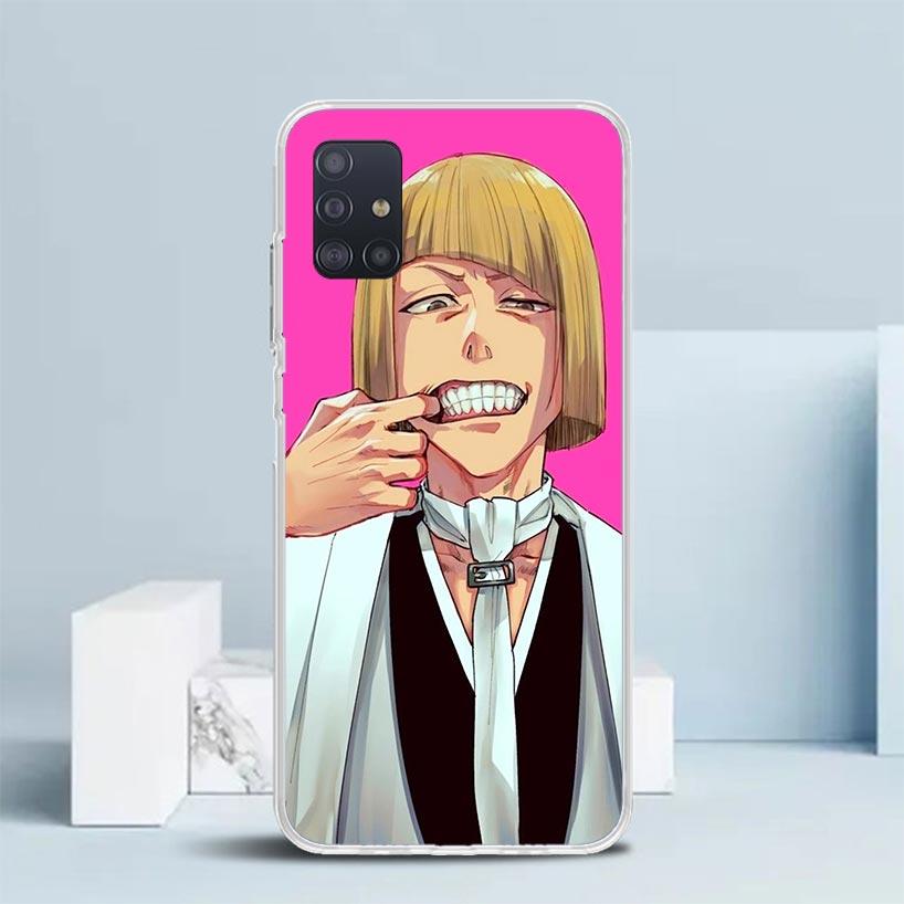 

Bleach Синдзи Хирако Мягкий чехол для Samsung Galaxy A12 A22 A32 A52 A72 A02S Чехол для телефона Note 20 Ultra 10 S10 Plus A51 A71 A50S A2 Samsung A20(A30)