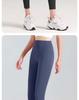 Juyitang High Waist Seamless Nude Yoga Pants - Women's Hip-Lifting Sanded Fitness Leggings