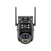360° HD Dual-Screen Outdoor Panoramic Camera with Mobile Remote