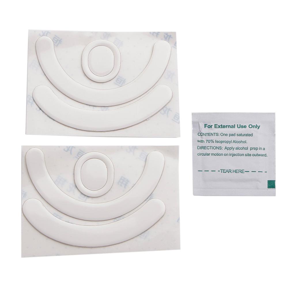 

2 комплекта ножек для мыши, наклейки-скейты для мыши, накладка, закругленные глайды, изогнутые края, замена для мыши G403 G603 G703