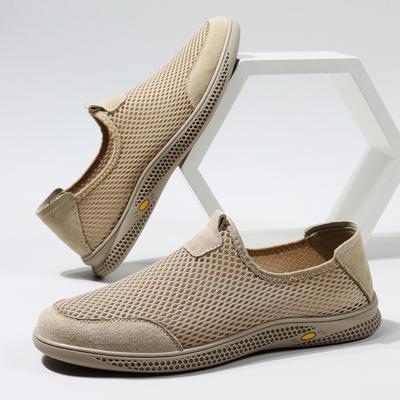 Neue Sommerschuhe mit weicher Sohle, atmungsaktive Mesh-Schuhe, rutschfeste, abriebfeste Slipper, Sneaker, Freizeit-Laufschuhe, Wading-Aqua-Schuhe