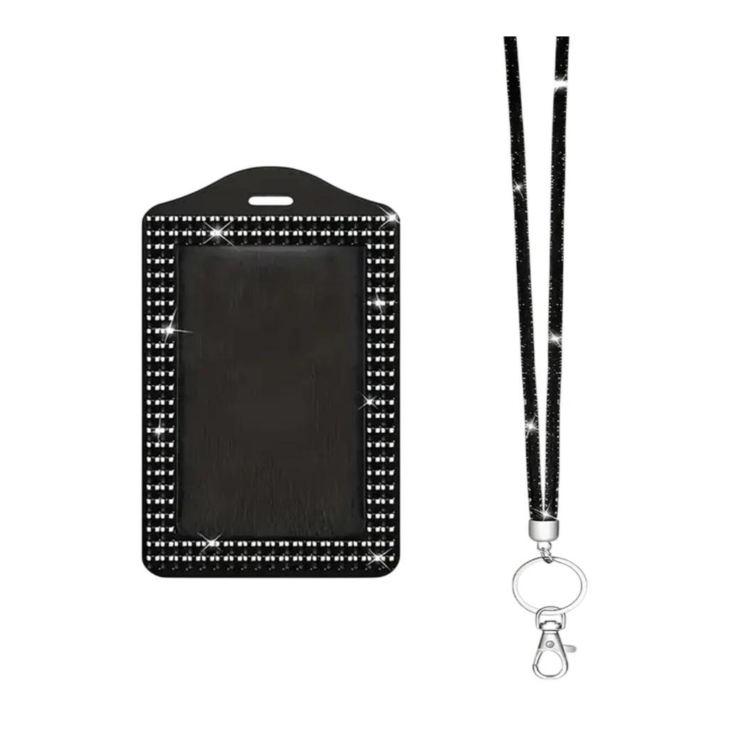 Case ID Card Cover Fashion Holder with Lanyard for Wedding School Game Cards