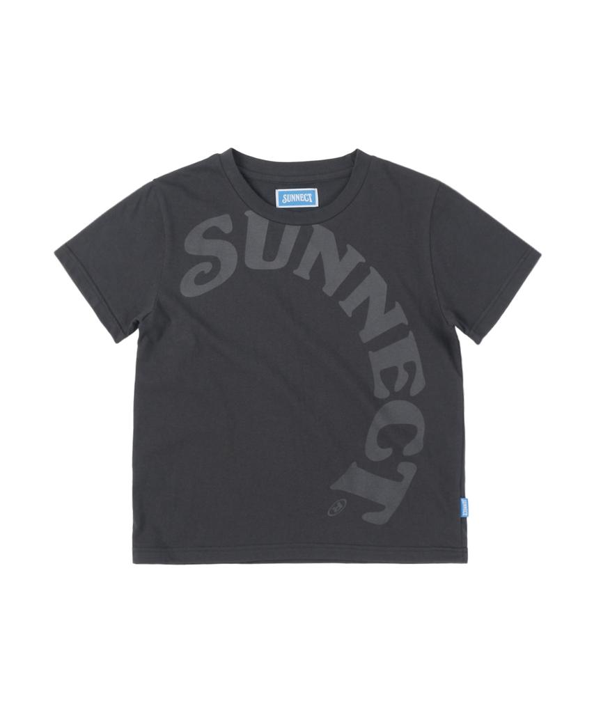 Sseonegteu Big Wave Logo Tee - Charcoal