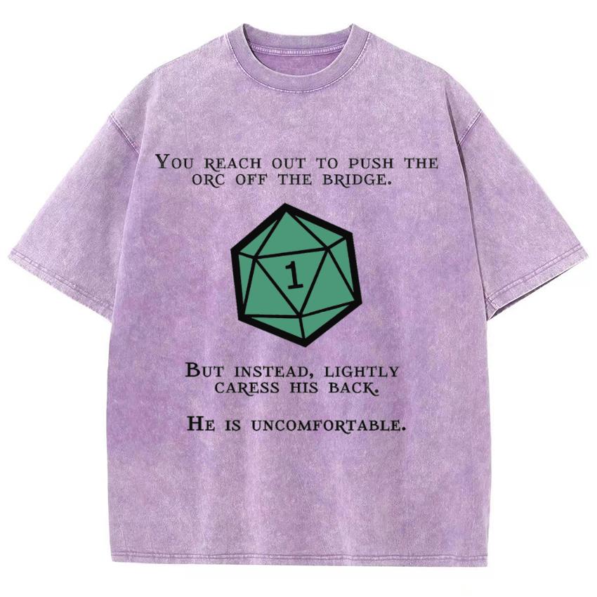 Summer American Retro Women's T-Shirt Loose Wash Rubik's Cube Letter Print Casual Simple Street Outfit Men