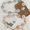 Retro Versatile Ethnic Style Metal Bohemian Waist Chain Belt For Women Fashion Waist Seal Body Decor Accessories