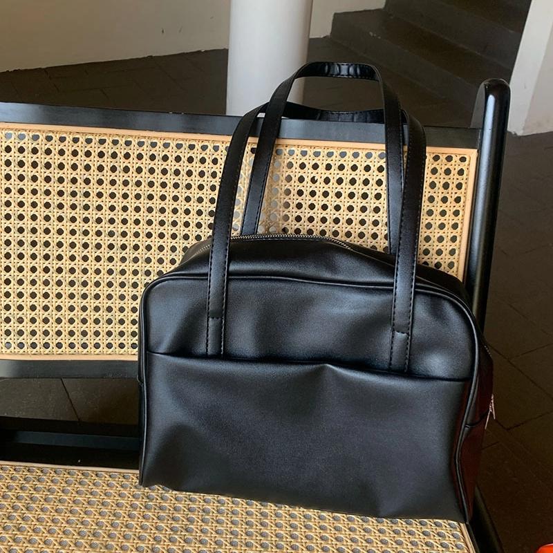 Korean Style Large Capacity Single Shoulder Women's Bag Versatile Vintage Underarm Bag Autumn 2025 New Arrival Tote Bag