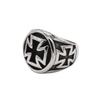 Accessories, European and American Vintage Cross Crusader Men, Rings