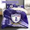 Pachuca Football Club Pattern Bedding Home Decoration Birthday & Festival Gift (1 * duvet cover + 2 * pillowcase, without core)