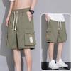 Pantaloni scurți de lucru Pantaloni scurți pentru bărbați cu buzunare multiple Pantaloni scurti cargo de vară, subțiri, largi, cinci pantaloni tăiați, pantaloni scurți sport