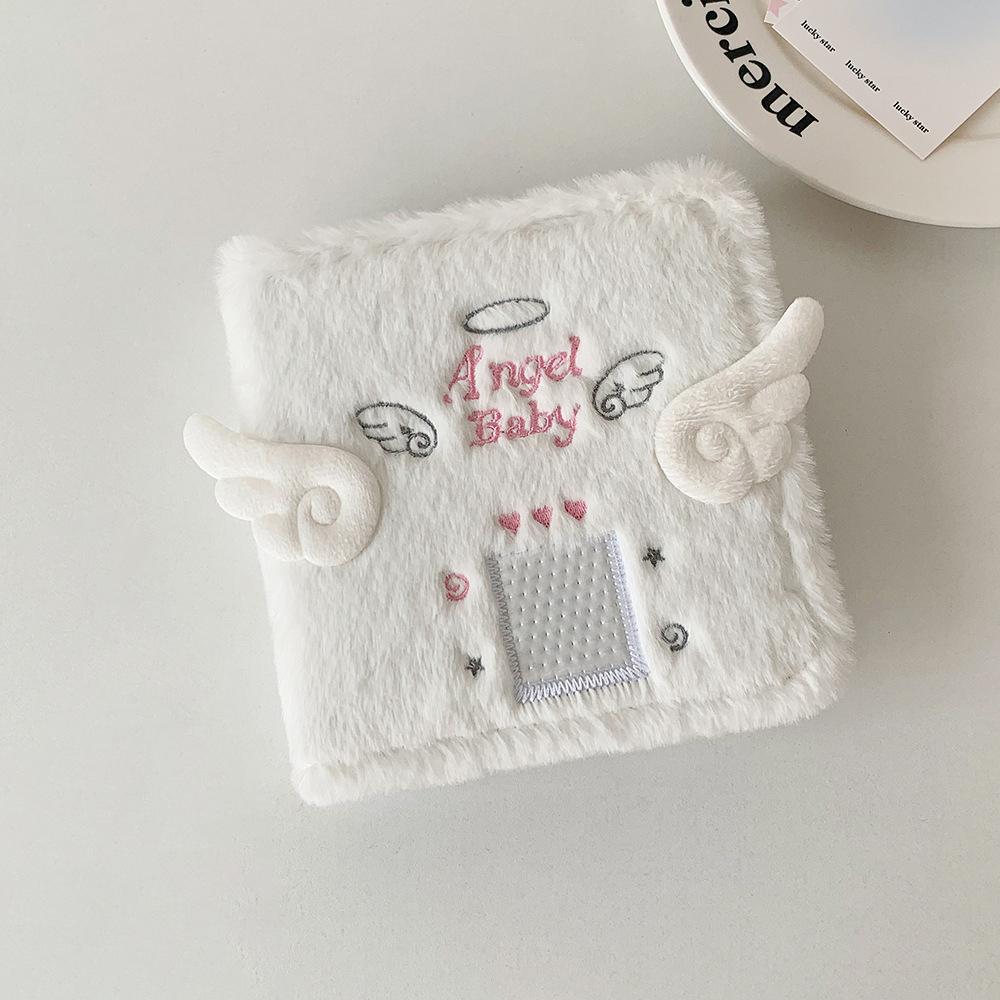 Beautiful Little Angel Loose Leaf Album, A7 Plush 3-inch Polaroid Storage Album, Star Idol Small Card Album, Colorful