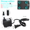 Classic 600L/H 8W Submersible Water Pump for Aquarium Tabletop Fountains Pond Water Gardens and Hydroponic Systems with 2 Nozzles AC110V