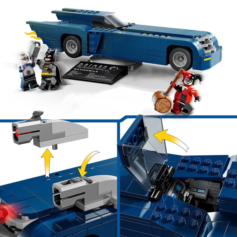 LEGO Super Heroes Batman vs Harley Quinn and Mr. Freeze Playset 76274 Batmobile Kids Vehicle Motorcycle Birthday Gift Christmas Ages 8-10 Boys Girls