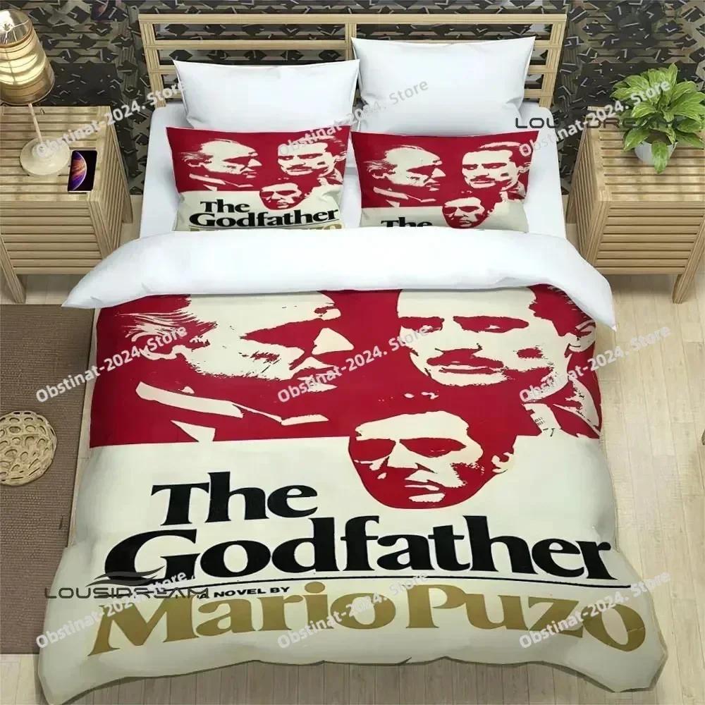 The Godfather Bedding Set Printed Single Comforter Quilt Bed Cover Duvet Cover Pillow Case 3 Pieces Set For Kids Adult Size