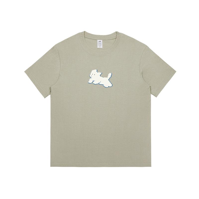 Baumwolle Kurzarm Sommer Freizeit Mehrfarbig Tops Schwarz und Weiß T-Shirt Locker Dünn Innen Das Unterhemd Herren und Damen Kurzarm Tops