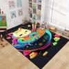 New product Cat head noodle bowl Carpet for Living Room Bedroom Bedside Floor Mat Cloakroom kids Play Mat Area Rug Large Size