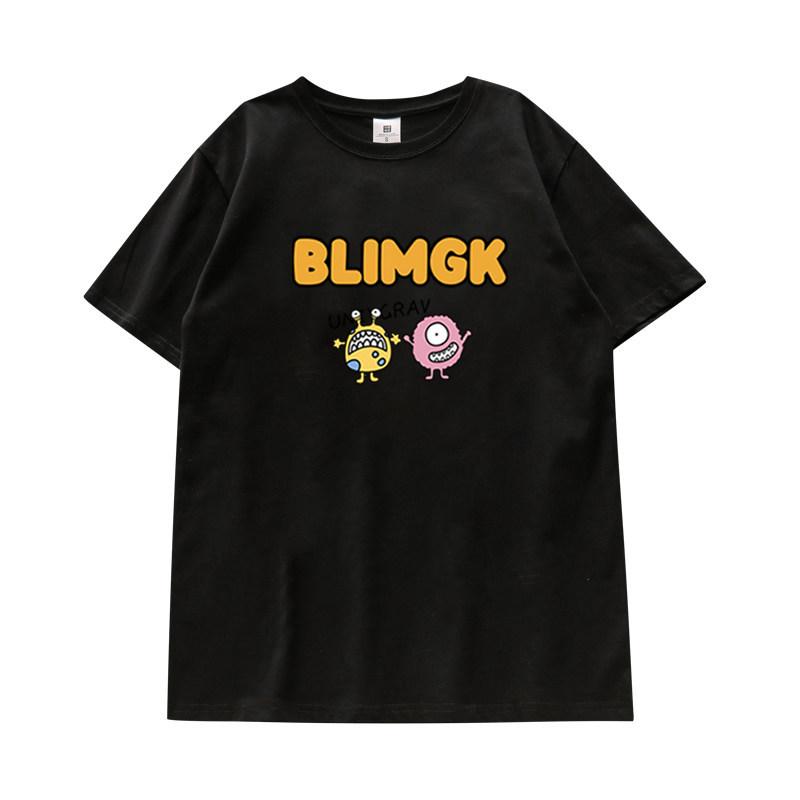 Japanese Retro Chic Unisex Plus-Size Loose Cotton T-Shirt for Couples