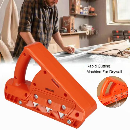 Drywall Chamfer Plasterboard Fast Cutter Hand Planer Ergonomic Handle Widely Used 45/60 Degree Plasterboard Planing Tool with Sharp Blades