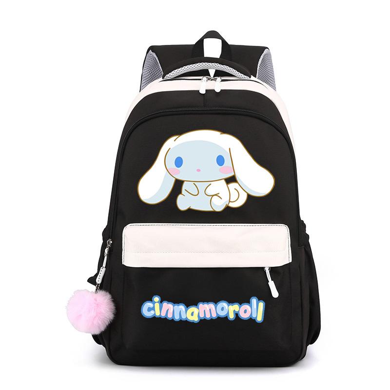 Big-Eared Dog Cute Cartoon Printed Backpack Middle School Bag