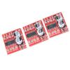 3pcs 1.5A 2 Way DC Motor Driver Module PWM Speed Regulation Dual H Bridge Replace L298N