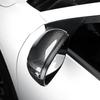 For Chevrolet Trax  2024 Car Sticker Rearview Side Mirror Cover Wing Cap Exterior Door Rear View Case Trim Carbon Fiber Look
