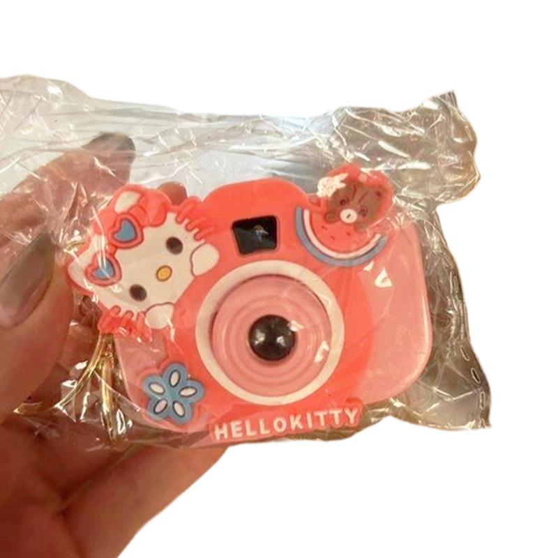 Creative Projection Camera Pendant Keychain Cute Doll Keychain Pendant Fashion Bag Decoration Accessories Children Gifts