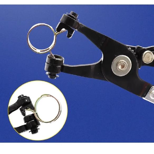 

75Pcs 60pcs/set 6-15mm Vacuum Spring Fuel Oil Water CPU Hose Clip Pipe Tube for Band Clamp Metal Fastener 65MN Manganese Steel 75Pcs