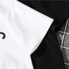 Trendy Hong Kong Style Harajuku Summer Clothing Oversize Tshirt Women Loose Short Sleeve Top Fat Girl Street Fried Heart Shape Print