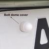 Pack Of 10 Plastic Dome Nut Protective Shield For M20 Bolts And