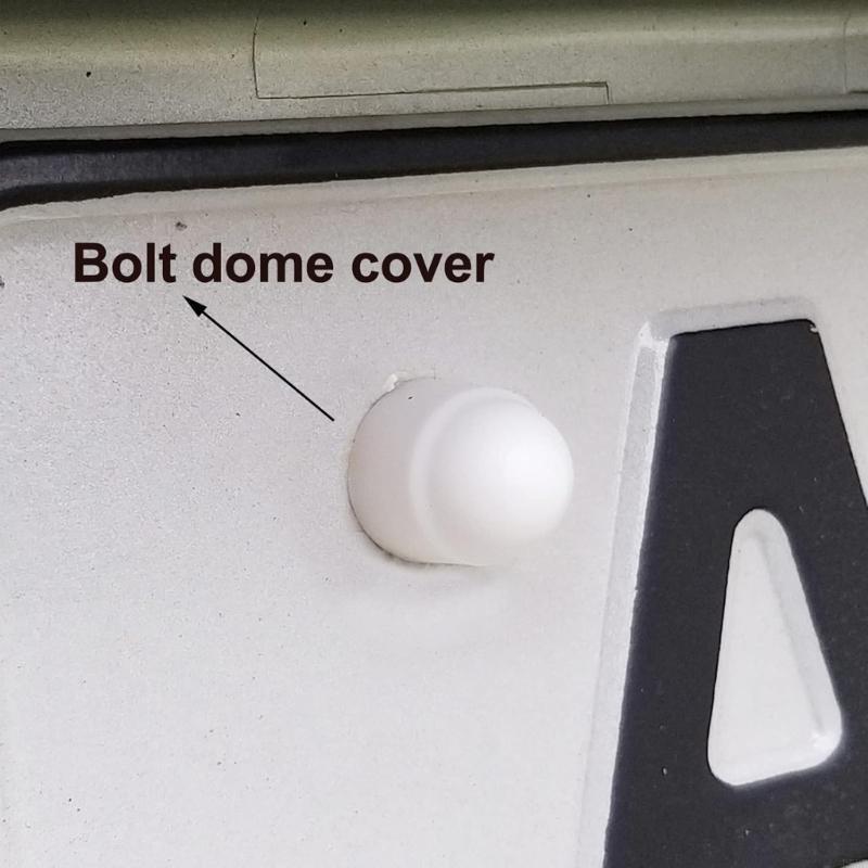Pack Of 10 Plastic Dome Nut Protective Shield For M20 Bolts And