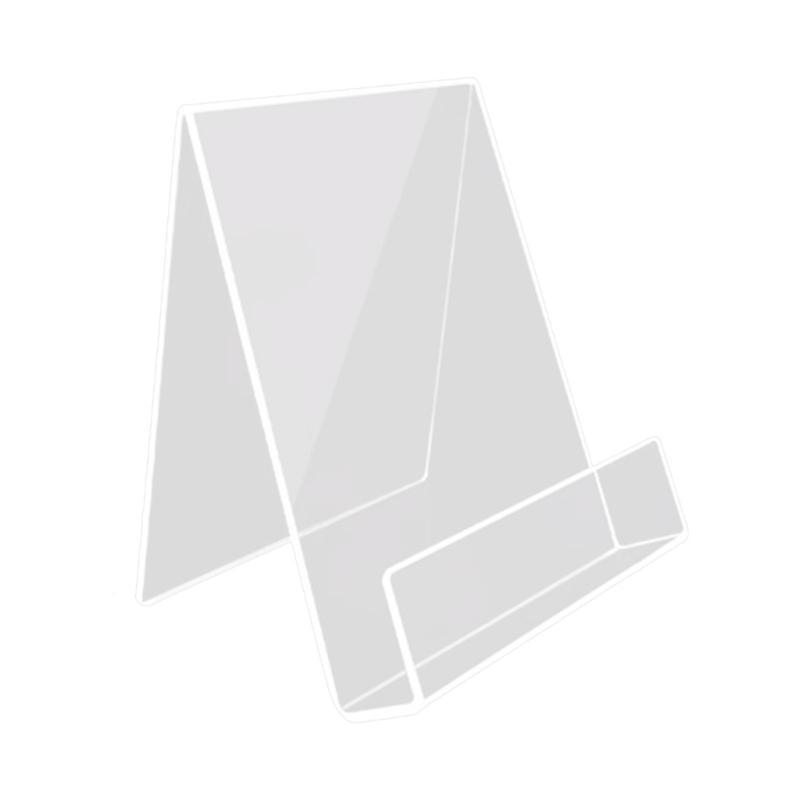 Clear Book Holders Magazine Stand Acrylic Books Stand Cookbooks Stand Recipe Holders for Magazine Brochures Menu Card