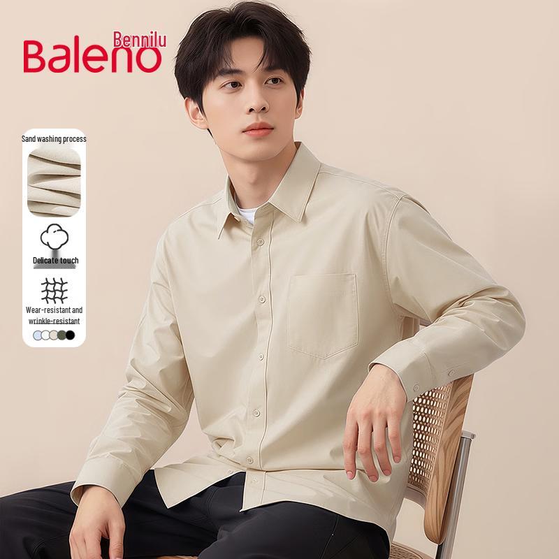 

Baleno Men s Long Sleeve Casual Shirt 3XL