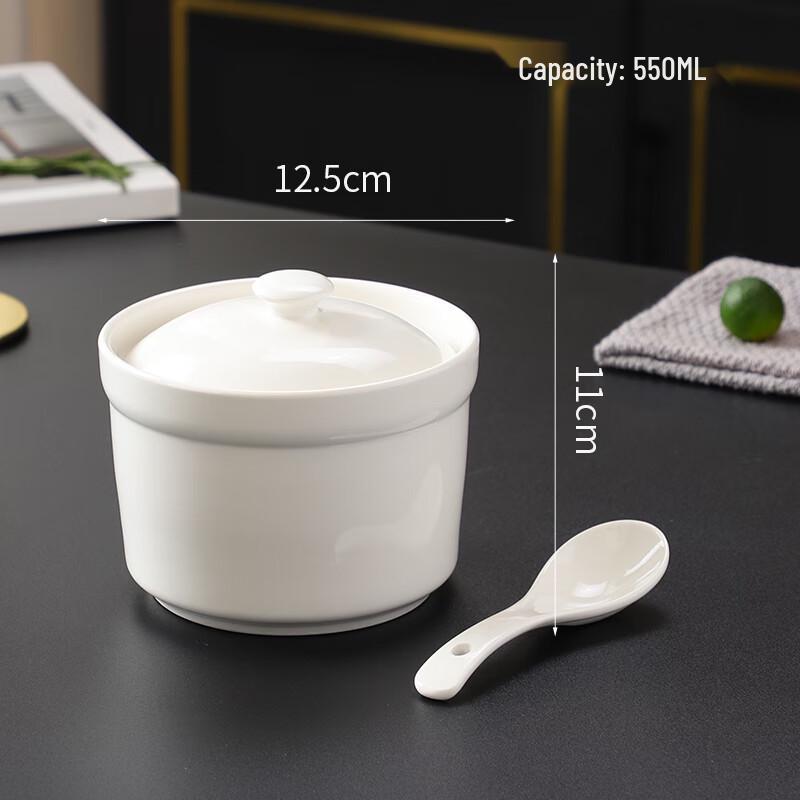 Ceramic Double Boiler Stew Pot
