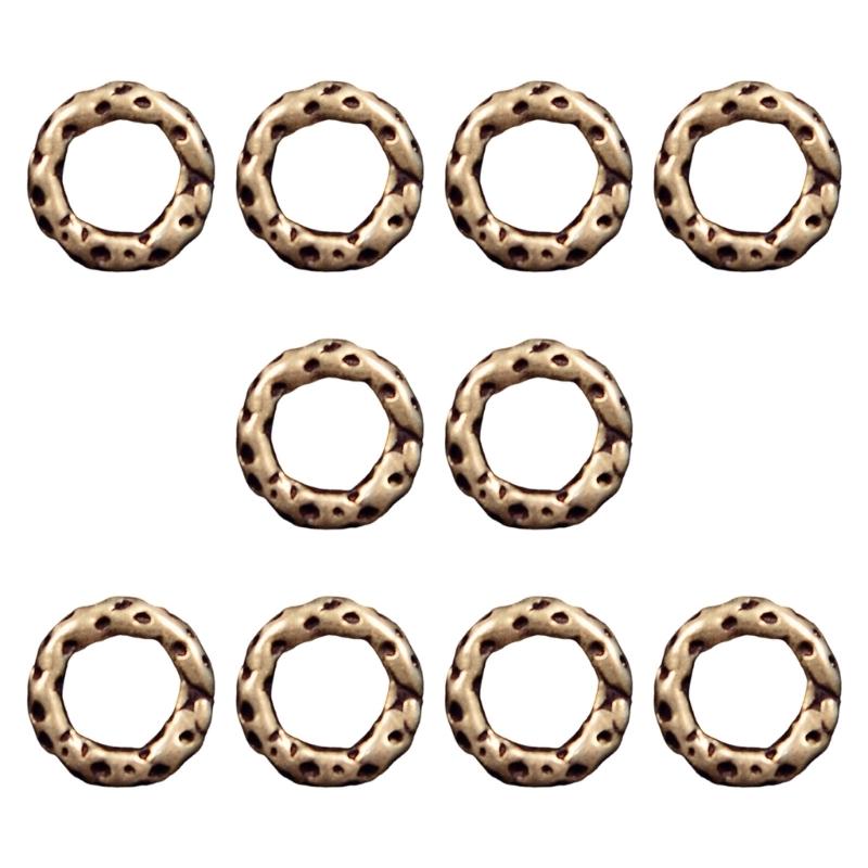 10 Piece Multifunctional Jewelry Pendant Retro Charm Large/Small Beads for DIY Handmade Bracelet Hand Chain Design