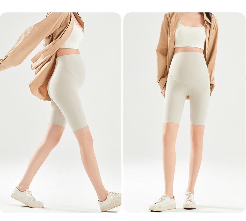 Maternity Belly Support Shorts - Lightweight Summer Leggings