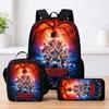 Strangertings Stranger Things Student School Bag Children'S Backpack Satchel Pencil Case